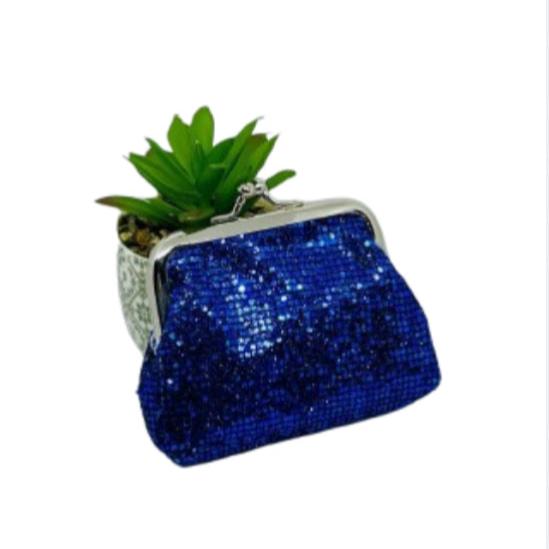 Porte-monnaie à paillettes divers coloris